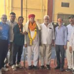 विश्व शांति के लिए हुआ रुद्राभिषेक व भैरव पूजन, श्रीडूंगरगढ के राजगुरु देवीलाल उपाध्याय का स्वागत