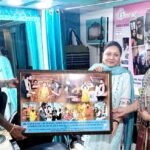 ग्लैमर मेकओवर एंड ब्यूटी हट पार्लर पहुंची विधायक सिद्धि कुमारी का वेलकम