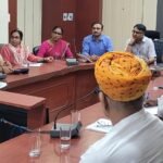 जिला स्तरीय शांति समिति की बैठक आयोजित : आपसी स्नेह, सौहार्द और अपणायत की भावना से मनाएं सभी त्यौहार- जिला कलक्टर