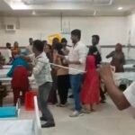 बीकानेर के पीबीएम की नई मेडिसीन विंग में हुआ जमकर बवाल