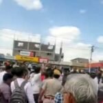 हादसे के बाद आक्रोशित लोगों ने किया हाईवे जाम